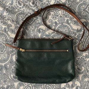 Green Fossil Crossbody